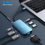 BENFEI 8-in-1 USB-C Multiport Hub Adapter