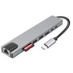 8-in-1 USB-C Hub with Ethernet and 4K HDMI
