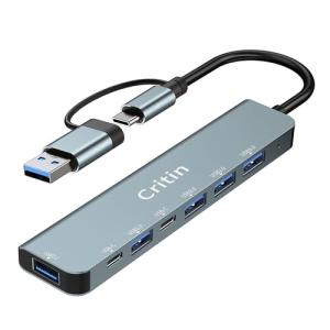 7-in-1 USB-C Hub for Laptops and More