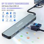 7-in-1 USB-C Hub for Laptops and More