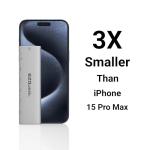 Slim 6-in-1 USB-C Hub with 4K Video