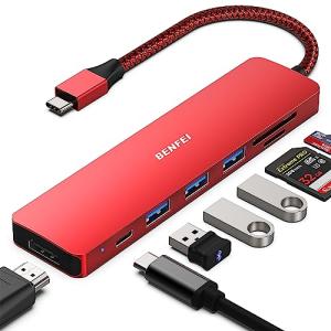 BENFEI 7-in-1 USB-C Hub with HDMI and Power Delivery