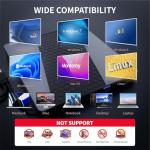 UNITEK 6-in-1 USB-C Portable CD/DVD Drive