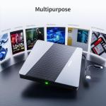 UNITEK 6-in-1 USB-C Portable CD/DVD Drive