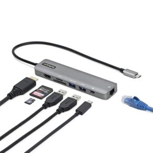 StarTech 7-in-1 USB-C Hub with Long Cable
