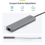 StarTech 7-in-1 USB-C Hub with Long Cable