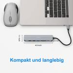 JESWO 7-in-1 USB-C Hub with 4K HDMI