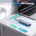 Oblinple 7-in-1 USB-C Hub with HDMI and Ethernet