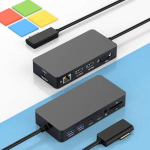 Microsoft Surface Dock with Triple Displays and Power
