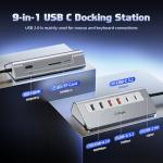 Intpw 9-in-1 USB-C Hub with 4K HDMI