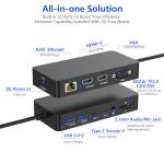 Microsoft Surface Dock with Triple Displays and Power