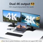 Melelink 9-in-1 USB-C Docking Station for Laptops