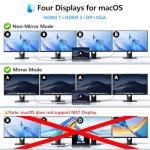 Melelink 9-in-1 USB-C Docking Station for Laptops