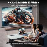 UANTIN 9-in-1 USB-C Hub with 4K HDMI