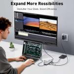 UANTIN 9-in-1 USB-C Hub with 4K HDMI