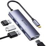 QUUGE 4-in-1 USB-C Hub with 4K HDMI