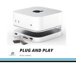 Mac Mini Hub: 9-in-1 Dock with SSD Enclosure
