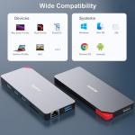 BENFEI 9-in-1 Portable USB-C Docking Station