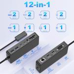 Microsoft Surface Dock with Triple Display Support