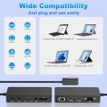 Microsoft Surface Dock with Triple Display Support