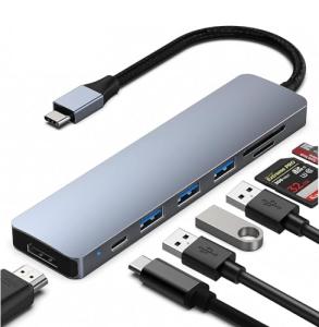 7-in-1 USB-C Multiport Hub Adapter