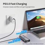 SSK USB-C Docking Station: 9-in-1 Hub