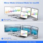 Tiergrade 9-in-1 USB-C Hub for Dual Monitors