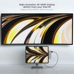 SATECHI 6-in-1 USB-C Hub with 4K HDMI