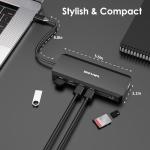 WAVLINK 12-in-1 USB C Triple Monitor Hub