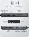 ALOGIC USB-C 12-in-1 Mini Dock with Dual Display
