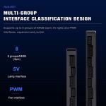 RGB Fan Hub with PWM Controller and Magnetic Base