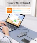 NOVOO 12-in-1 USB-C Docking Station Hub