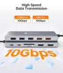 NOVOO 12-in-1 USB-C Docking Station Hub