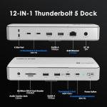 WAVLINK 12-in-1 Thunderbolt 5 Docking Hub