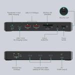 MOKiN 12-in-1 Thunderbolt 4 Dock with 8K Display