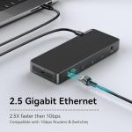 MOKiN 12-in-1 Thunderbolt 4 Dock with 8K Display