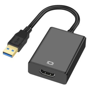 AXFEE USB to HDMI Adapter, 1080P Full HD
