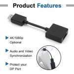 4K HDMI Extension Cable - 12cm Male to Female