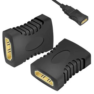 Noenaeni 2-Pack 4K HDMI Female Couplers