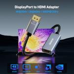 BENFEI DisplayPort to HDMI Adapter - Gold-Plated