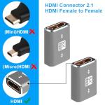 AXFEE HDMI Female to Female Adapter, 8K Support