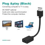 HDMI Extension Cable for 4K Devices - Black