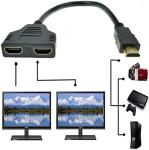 Dual HDMI Splitter for 1080P Devices