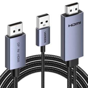 UGREEN 4K HDMI to DisplayPort Cable 1M