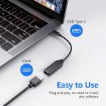 HOPLAZA USB-C to HDMI 4K Adapter