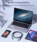 4K USB-C to HDMI Cable 2M, Thunderbolt Compatible