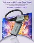 VCELINK 4K DisplayPort to HDMI Adapter