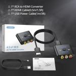 RCA to HDMI Converter for Gaming Consoles