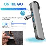 6-in-1 USB-C Hub with 4K HDMI & Card Reader