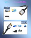 8K Mini HDMI to HDMI Adapter for Devices